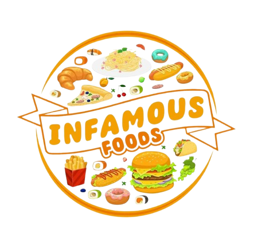 Infamous Food Logo